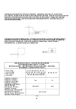 Предварительный просмотр 40 страницы Frico HG105A Instruction Manual