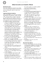 Preview for 2 page of Frico IHBD3 Safety Instructions And Operation Manual