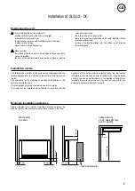 Предварительный просмотр 7 страницы Frico SL-DC1 Installation And User Manual