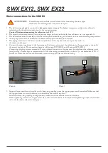 Предварительный просмотр 4 страницы Frico SWX EX12 Installation And Maintenance Instructions Manual