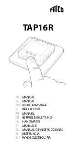 Frico TAP16R Manual предпросмотр