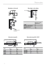 Предварительный просмотр 3 страницы Frico Thermoplus ECV55021 Mounting And Operating Instructions