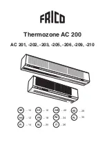 Frico Thermozone AC 200 Series Assembly And Operation Instructions Manual предпросмотр