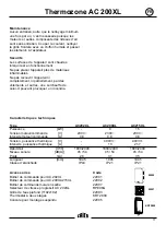 Предварительный просмотр 17 страницы Frico Thermozone AC 200XL Manual