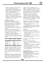 Предварительный просмотр 45 страницы Frico Thermozone AC 300 Installation And Operating Instructions Manual