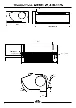 Preview for 2 page of Frico Thermozone AD310W Manual