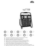 Frico Tiger 2 kW Original Instructions Manual предпросмотр