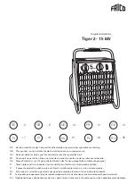 Frico Tiger P21 Original Instructions Manual preview