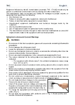 Preview for 20 page of FRICON THC 170 Maintenance And Operation Instructions