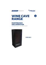 FRICON WINE CAVE VWD 108 C Maintenance And Operation preview