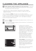 Preview for 30 page of Fridgemaster MBC54260F Detailed Instructions For Use