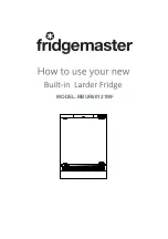 Preview for 1 page of Fridgemaster MBUR60121MF Owner'S Manual