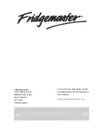 Preview for 16 page of Fridgemaster MC55210 Manual