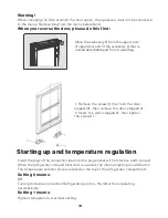 Предварительный просмотр 10 страницы Fridgemaster MC55224D Instruction Manual