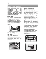 Preview for 17 page of Fridgemaster MC60283DFFB User Manual