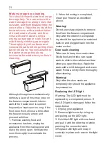 Preview for 21 page of Fridgemaster MS91500IFB Manual