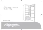 Fridgemaster MTL55249 User Manual preview