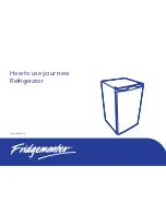 Fridgemaster MTRR102A Manual предпросмотр