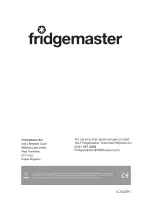 Preview for 20 page of Fridgemaster MUR4894MF Manual