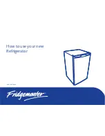 Fridgemaster MUR49100 Instruction Manual предпросмотр