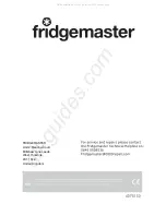 Preview for 16 page of Fridgemaster MUZ4965 How To Use Manual