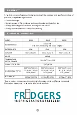 Preview for 16 page of FRIDGERS DX30 User Manual