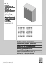 FRIEDHELM LOH RITTAL HD 1302.500 Assembly And Operating Instructions Manual preview