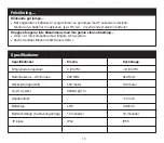 Предварительный просмотр 16 страницы FRIEDLAND D913 Libra +100m Instruction Manual