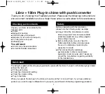 Предварительный просмотр 3 страницы FRIEDLAND D942S Libra+ Instruction Manual