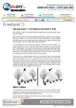 Preview for 5 page of FRIEDLAND Response CWFK3D Installation And Operating Instructions Manual