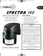 Preview for 3 page of FRIEDLAND spectra 140 L210N BLK Instruction Manual