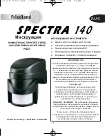 Preview for 73 page of FRIEDLAND spectra 140 L210N BLK Instruction Manual