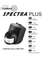 FRIEDLAND Spectra Plus L430N BLK Instruction Manual preview