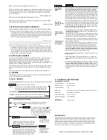 Preview for 2 page of FRIEDLAND Spectra Wirefree Instructions And Guarantee