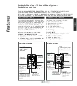 Preview for 3 page of FRIEDLAND VisioCam VIS3121 Installation And Use Manual