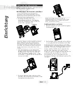 Preview for 16 page of FRIEDLAND VisioCam VIS3121 Installation And Use Manual