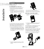 Preview for 28 page of FRIEDLAND VisioCam VIS3121 Installation And Use Manual