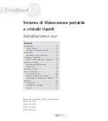 Preview for 38 page of FRIEDLAND VisioCam VIS3121 Installation And Use Manual