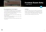 Preview for 3 page of Friedman Buxom Betty Plugin Manual