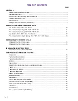 Preview for 2 page of Friedrich 2000 TwinTemp EK12J33A-1 Service Manual