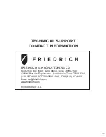 Предварительный просмотр 30 страницы Friedrich 2010 HAZARDGARD SH15M30A Service Manual