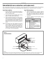 Предварительный просмотр 8 страницы Friedrich 920-087-04 (3-05) Installation & Operation Manual