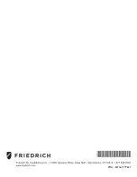 Предварительный просмотр 8 страницы Friedrich A3UW243FA2 Service Manual