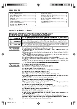 Предварительный просмотр 2 страницы Friedrich AIR CONDITIONER CEILING SUSPENSION TYPE P/N9362292054 Operating Manual