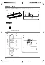 Предварительный просмотр 4 страницы Friedrich AIR CONDITIONER CEILING SUSPENSION TYPE P/N9362292054 Operating Manual