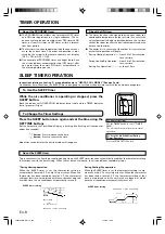 Предварительный просмотр 10 страницы Friedrich AIR CONDITIONER CEILING SUSPENSION TYPE P/N9362292054 Operating Manual