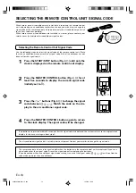 Предварительный просмотр 14 страницы Friedrich AIR CONDITIONER CEILING SUSPENSION TYPE P/N9362292054 Operating Manual