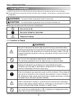 Предварительный просмотр 4 страницы Friedrich AS - W126BMS0 Service Manual