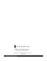 Предварительный просмотр 22 страницы Friedrich Chill CP05 Service & Parts Manual