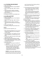 Предварительный просмотр 10 страницы Friedrich CP05A10 Service And Parts Manual